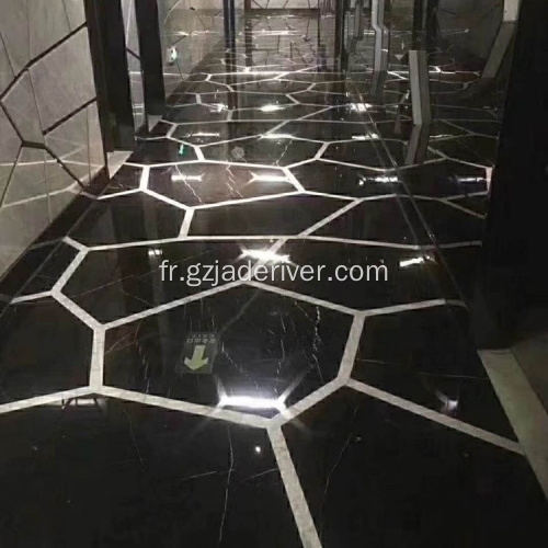 Marbre noir Marquina pour la décoration intérieure et extérieure